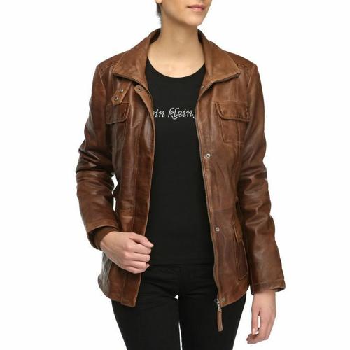 Mac douglas leather on sale jacket